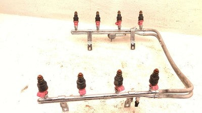 1985-2003 Ford F150 Complete Fuel Rail With Injectors Set Loaded Oem 4.6L