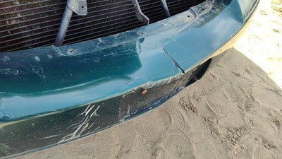 1998-2002 Cadillac Seville Front Bumper Cover Assembly Oem Green 19245378