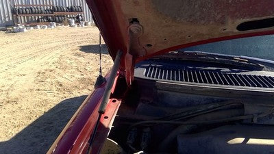 1997-2004 Ford F150 Passenger Right Hood Hinge Assembly Oem Red F75z16796ab