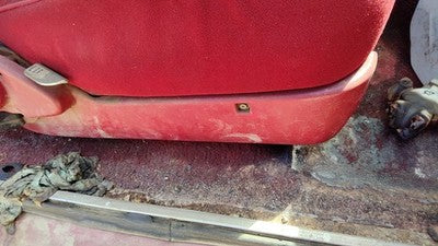 1990 Ford Bronco 2 Passenger Right Side Seat Trim Panel Oem Red