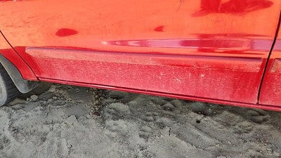95-05 Chevy Cavalier Driver Left Front Moulding From Door Oem Trim Strip Red 74U