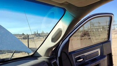 2016 Dodge Ram 4500 Passenger Right A Pillar Trim Windshield Post Panel Gray X8