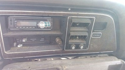 1979 Ford Van E250 Trim Bezel Around Radio Surround Dash Panel Oem