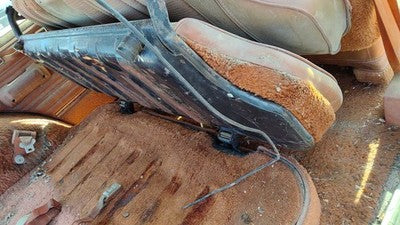1984 Jeep Grand Wagoneer Rear Bench Seat Assembly Oem Brown
