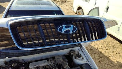 2001-2003 Hyundai Elantra Front Grille Oem Chrome 863502D070