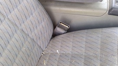 1993 Ford Explorer Passenger Right Front Seat Belt Buckle Receiver Oem Gray