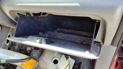 2002-2007 F250 Super Duty Glove Box Assembly Complete Door With Latch Oem Gray
