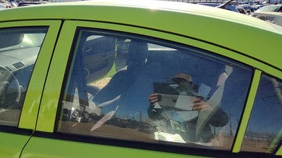 2004-2009 Mazda 3 Driver Left Rear Side Window Door Glass Oem Back Ban673511