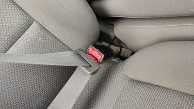 2014-19 Silverado 1500 Passenger Right Front Seat Belt Buckle Receiver H2r Gray