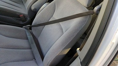 01-04 Grand Caravan Driver Left Front Seat Belt Retractor Oem Shoulder Gray E7l5