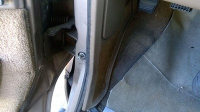 1995 Chevy Astro Driver Left Lower Kick Trim Panel Oem Tan