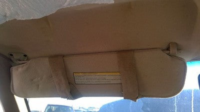 1995 Chevy Astro Driver Left Sun Visor Oem Tan