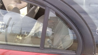 1996-2000 Saturn Sw2 Driver Left Rear Vent Window Back Door Glass With Frame Oem