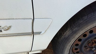 1998 Buick Century Passenger Right Moulding From Fender Oem Trim Strip White