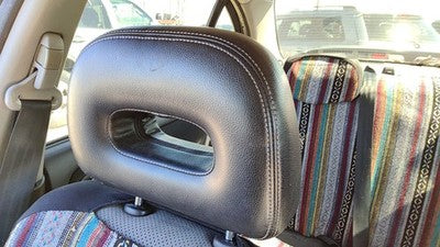 2000-02 Infiniti G20 Pair Of Headrests Oem Left Right Set Front Seat 864007j408