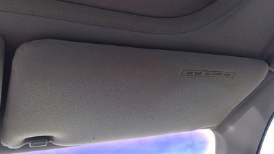 1997 Acura Tl Passenger Right Sun Visor Oem Gray