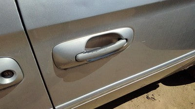 2001-07 Town & Country Driver Left Rear Outside Door Handle Back Silver Ps2