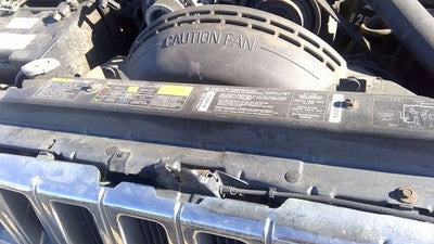 93-98 Jeep Grand Cherokee Top Plastic Cover Above Radiator Support Upper Shield