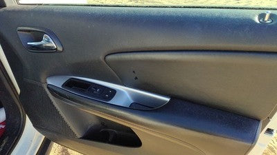 12-18 Dodge Journey Passenger Right Front Inside Door Trim Panel Only Black X9