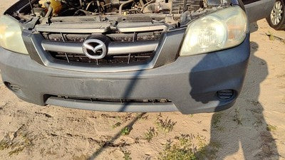 2005-2006 Mazda Tribute Front Bumper Cover Assembly Oem Gray Ef9150031b44