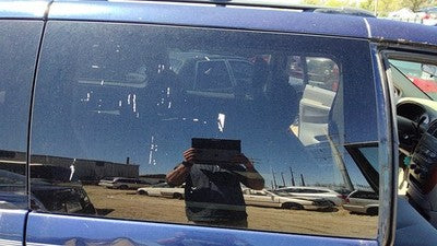 01-06 Town & Country Passenger Right Rear Side Window Door Glass Oem Back