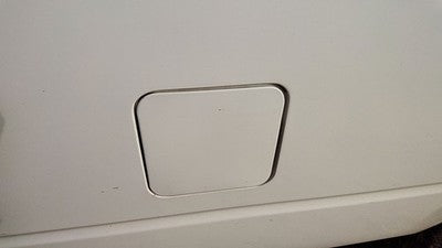 1985-2005 Gmc Safari Fuel Tank Door With Hinge Gas Lid Oem Filler White 15742926