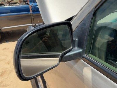 00-02 Chevy Suburban Driver Left Power Side Mirror Door Mounted Oem Pewter 11U