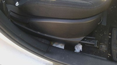 2014 Kia Sportage Passenger Right Side Seat Trim Panel Oem Black Wk