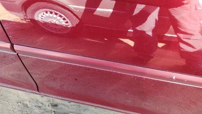 02-06 Camry Passenger Right Front Moulding From Door Trim Strip Salsa Red 3Q3