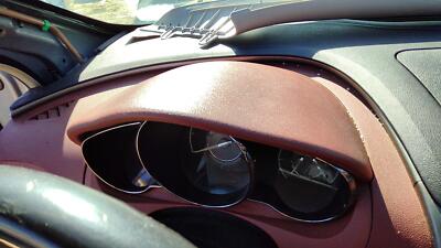 2008 New Style Malibu Top Hood Above Speedometer Cluster Oem Dash Red