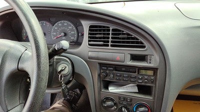2001-2003 Hyundai Elantra Trim Bezel Around Speedometer Dash Surround Panel Gray