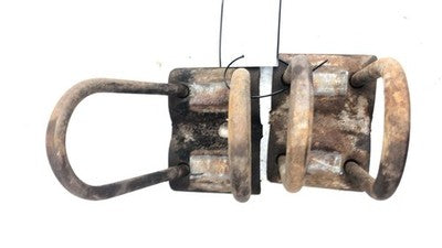 1973-1988 Chevy C20 Pickup U-Bolt Set For Rear End Complete With Plates Oem