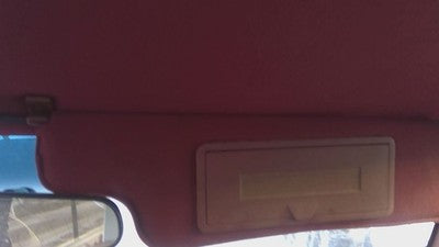 1985 Jeep Cherokee Passenger Right Sun Visor Oem Red