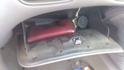 1998 Mercury Sable Glove Box Assembly Complete Door With Latch Oem Gray N2
