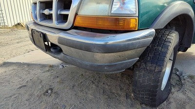 1998 Ford Ranger Front Bumper Assembly With Brackets Oem Chrome Yl5z17757aaa