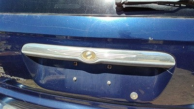 Chrysler Town & Country License Plate Trim Surround Panel Oem Tail Trunk Finish
