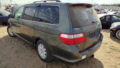 05-10 Honda Odyssey Passenger Right Rear Power Window Regulator With Motor Back