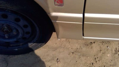1993 Saturn Sw2 Driver Left Moulding From Fender Oem Trim Strip Gold