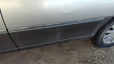 98-11 Town Car Driver Left Rear Moulding From Door Back Trim Strip Silver