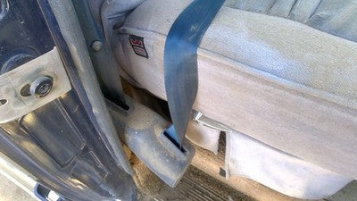 1989 Chevy G20 Van Passenger Right Front Seat Belt Retractor Oem Shoulder Blue