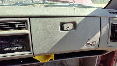 1993 S10 Blazer Glove Box Assembly Complete Door With Latch Oem Gray
