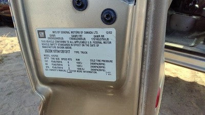 1999-2007 Silverado 1500 Front Carrier Differential Third Member 4X4 Oem