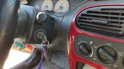 2000-2005 Dodge Neon Lower Dash Under Column Knee Bolster Trim Panel Oem Black
