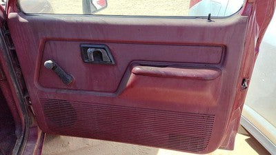 1990 Ford Bronco 2 Passenger Right Front Door Trim Panel Red