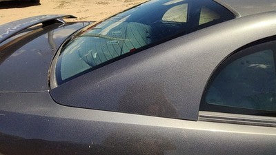 03 Mustang Passenger Right Rear Moulding Upper Quarter Panel Oem Shadow Gray Cx