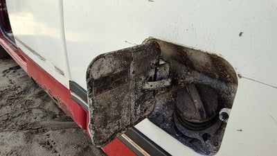 1988 Ford F150 Fuel Tank Door With Hinge Gas Lid Oem Filler White
