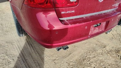 2006-2009 Buick Lucerne Rear Bumper Cover Assembly Back Park Assist Crimson 86U