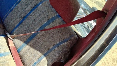 1983 Ford F150 Driver Left Front Seat Belt Retractor Oem Shoulder Red
