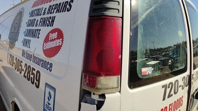 2000-2002 Savana Van 2500 Driver Left Tail Light Oem Brake Lamp Rear 19153084