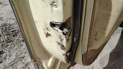 1980 Cadillac Deville Driver Left Front Door Latch With Rods/Cables Oem
